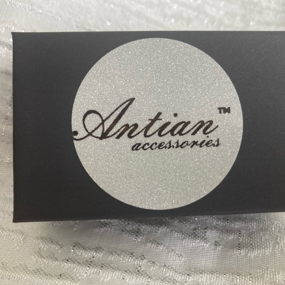 Antian Accessories™ 925 Silver Heart Ring Size 8 - Picture 5 of 5